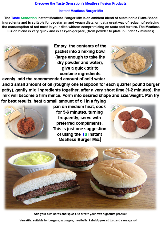 Instant Meatless Burger Mix - Image 25