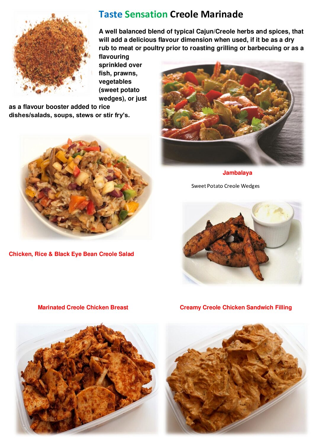 Cajun Marinade Flavouring - Image 13